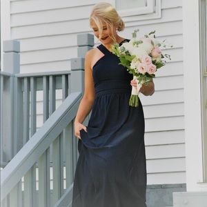 Lulus Long Halter Dress